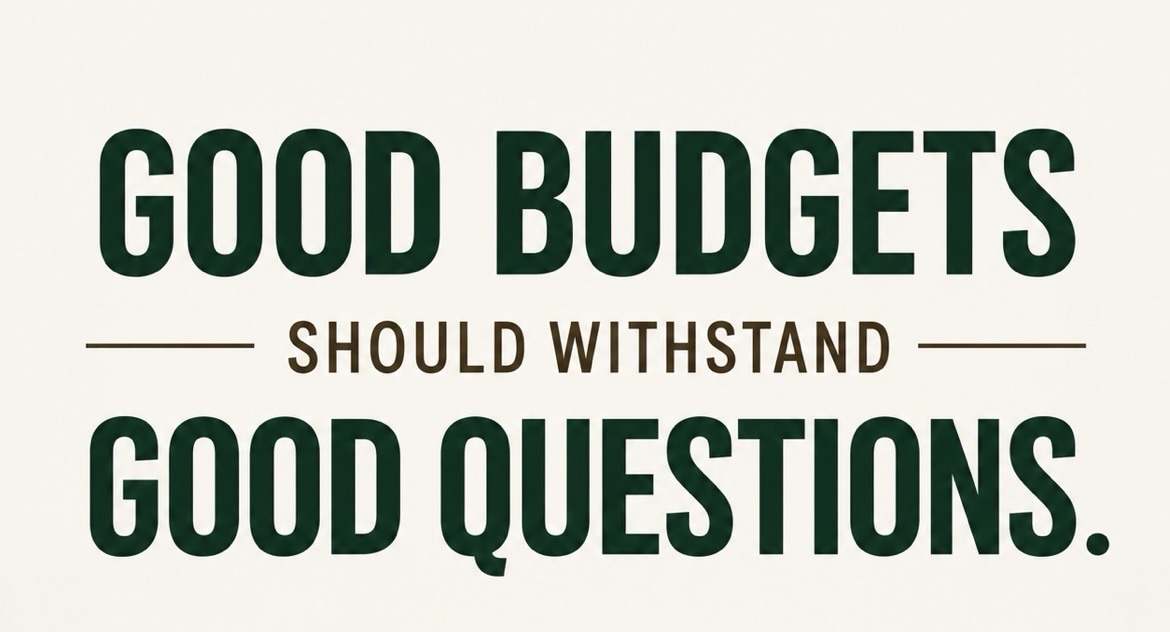 The Questions the Budget Continues To Raise